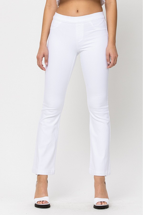 white ankle jeggings